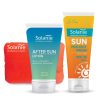 Set de plajă Solanie Sun Duo cu SPF30 + pernă de plajă cadou