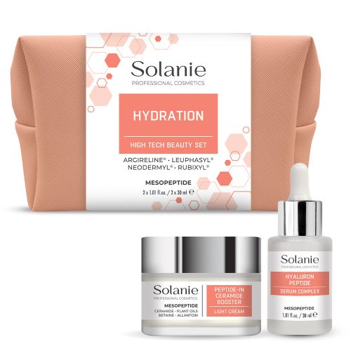 Set de frumusețe high-tech hidratant cu 3 peptide Solanie