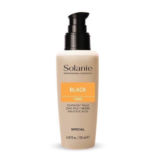 Solanie Tonik Negru 125 ml - revitalizare și îngrijire delicată pentru ten.