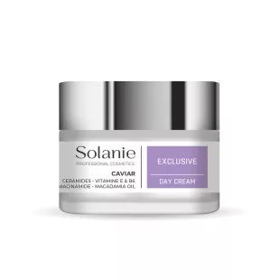   Crema de zi exclusivă Solanie cu caviar 50ml - îngrijire premium pentru o piele strălucitoare.