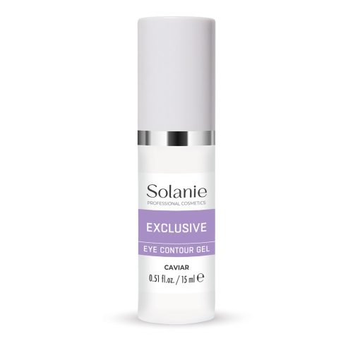 Gel pentru conturul ochilor Solanie cu caviar, 15ml - eleganță și eficiență.