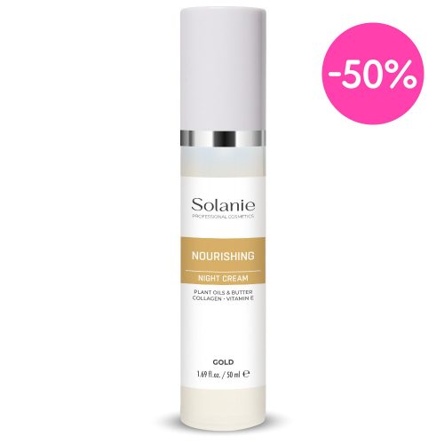 Crema de noapte hrănitoare Solanie cu ulei de argan 50ml