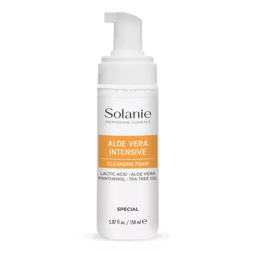 Solanie Aloe Vera Spum de curare intensiv 150ml - Revitalizeaz tenul tu!