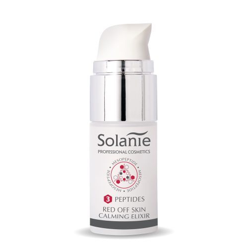 Elixir calmant pentru roșeață Solanie Red Off Skin cu 3 peptide, 15ml