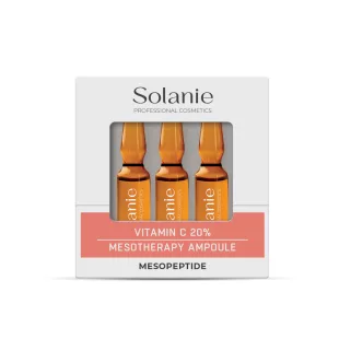   Solanie C Vitamin 20% Ampule Mezoterapie 3X2 ml - Strălucește cu delicatețe!