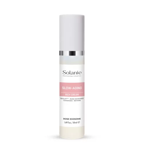 Crema hidratant pentru piele uscat Solanie cu exosomi, 50ml