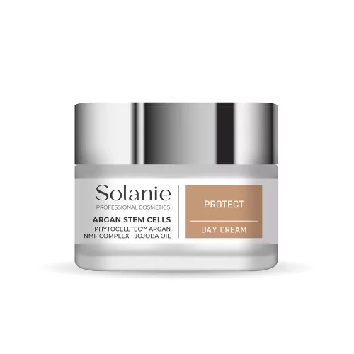 Crema de zi hidratanta cu celule stem de Argan - 50 ml - Solanie