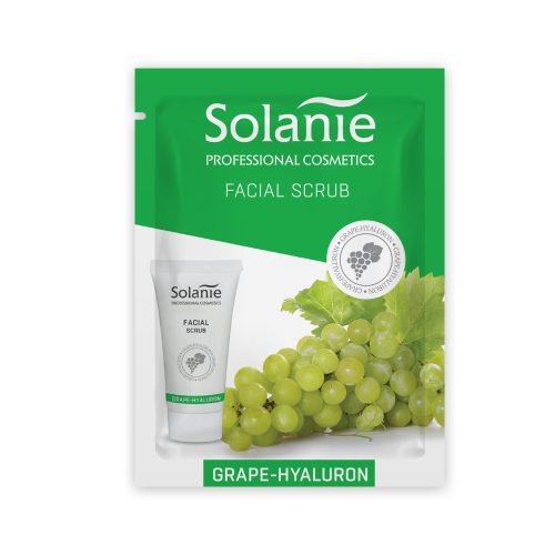 Solanie Mască de Peeling Mecanic cu Extract de Struguri 3 ml