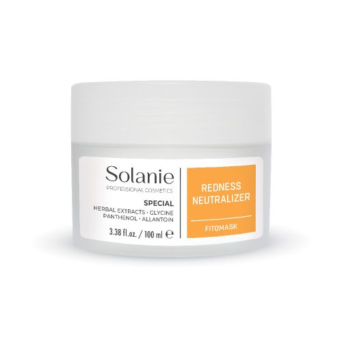 Masca fitobară pentru roșeață Solanie, 100ml – îngrijire delicată și eficientă.