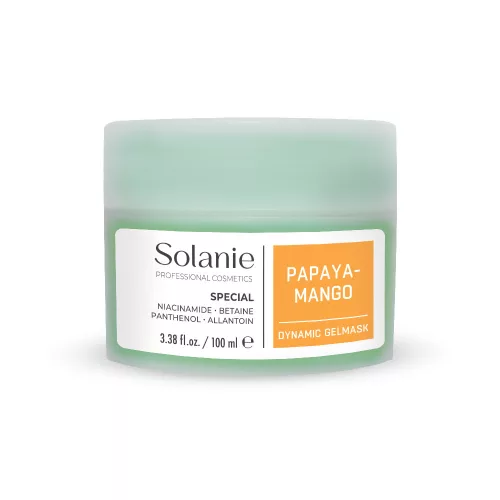 Masca gel dinamic Papaya-Mango Solanie 100ml