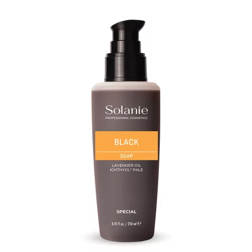 Săpun negru Solanie 250 ml – Răsfăț natural pentru piele și revitalizare.