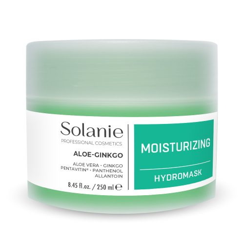 Masca gel hidratant Solanie 250ml pentru o piele catifelată și revigorată.