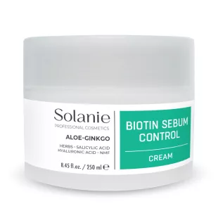 Crema hidratantă și normalizatoare Solanie Biotin 250ml