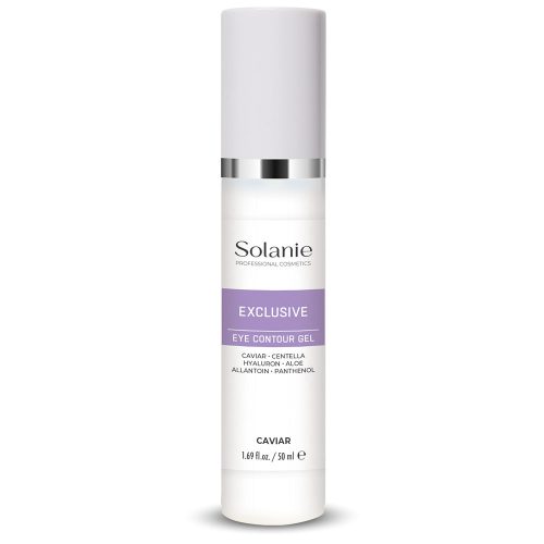 Gel pentru conturul ochilor Solanie cu caviar 50ml - rafinament pentru frumusețea ta!