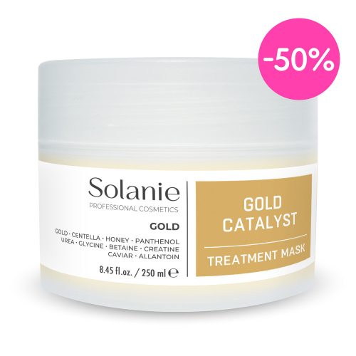 Masca Aurie Solanie 250ml - strălucire și revitalizare pentru tenul tău!