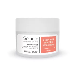   Masca de masaj regeneratoare cu 3 peptide Solanie Pro Firm, 100ml