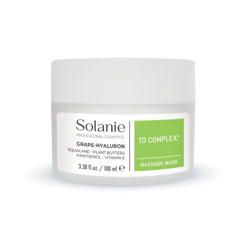 Masca de masaj hidratantă adânc Solanie cu complex TO de acid hialuronic 100 ml