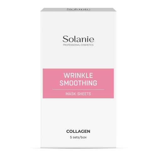 Masca de față anti-rid Solanie - 5 bucăți/set pentru un ten radiant!