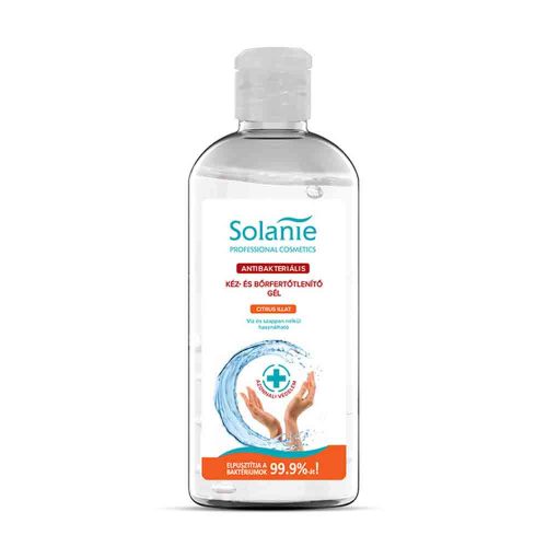 Gel de dezinfectare antibacterian pentru mâini și piele Solanie 100ml