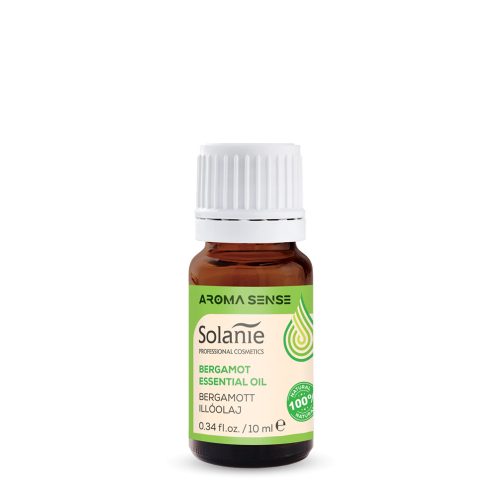 Ulei esențial de bergamotă Solanie Aroma Sense 10ml - aromă pură pentru relaxare.