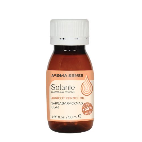 Solanie Aroma Sense Ulei de sâmbure de caise 50ml - pentru o piele catifelată și strălucitoare.