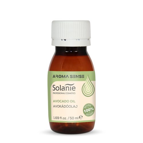 Ulei de avocado Solanie Aroma Sense 50ml - hidratare și vitalitate naturală.