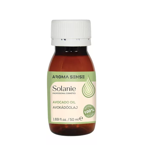 Ulei de avocado Solanie Aroma Sense 50ml - hidratare și vitalitate naturală.