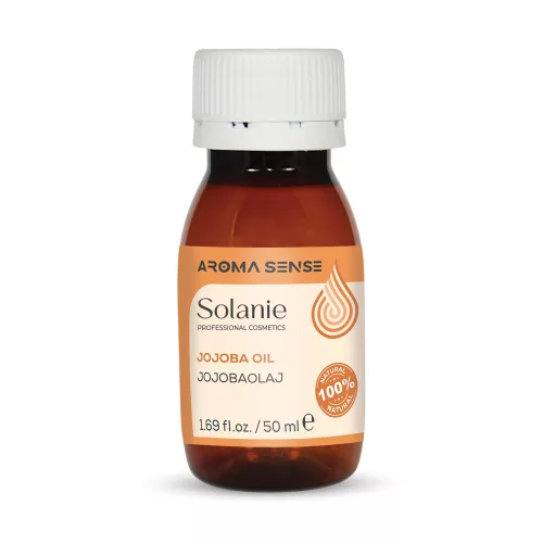 Solanie Ulei de Jojoba Aroma Sense 50ml - hidratare și strălucire pentru piele.