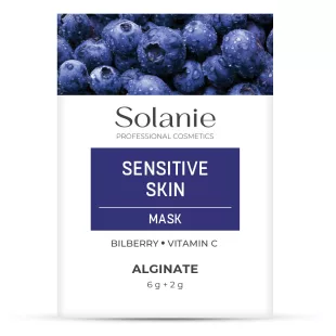 Masca calmantă pentru piele sensibilă Solanie Alginat