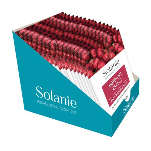 Masca antirid cu alginat Solanie - 25 buc/cutie pentru un ten tineresc!