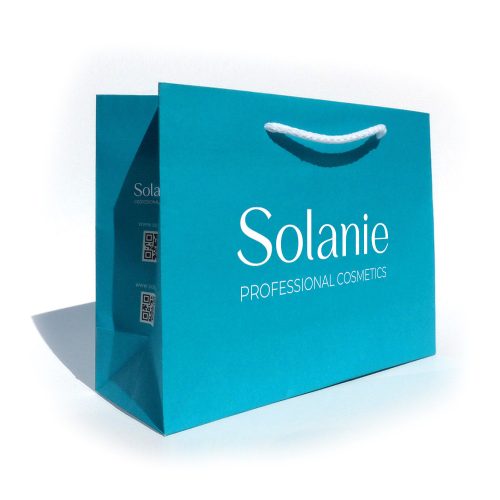 Sac de hârtie Solanie - elegant și eco-friendly pentru cumpărături responsabile.