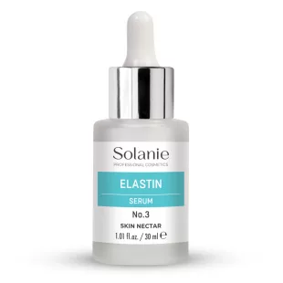   Serum elastină Solanie 30ml - revitalizare și hidratare intensivă pentru tenul tău.