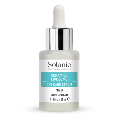 Gel pentru riduri sub ochi Solanie Ceramid, 30ml - hidratare și elasticitate.