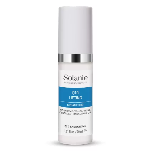 Solanie Q10 Crema fluid lifting 30ml pentru îngrijire intensiv a pielii.