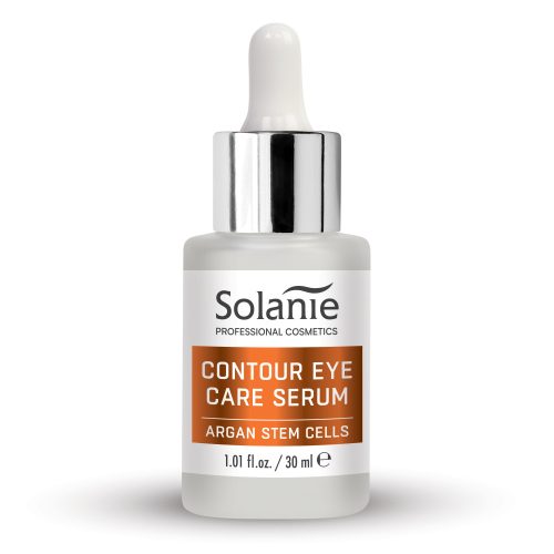 Serum Contour cu Celule Stem Vegetale de Argan Solanie, 30 ml - pentru o privire mai tânără.