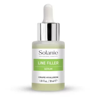   Serum antirid cu hialuron și struguri Solanie - 30ml, pentru o pielă revitalizată.