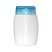 Flacon alb cu capac albastru 100ml - ideal pentru produse cosmetice!