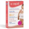 X-Epil Benzi depilatoare hidratante cu acid hialuronic pentru față - 20buc.