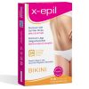 X-Epil Benzi cu ceară moale pentru piele sensibilă bikini și axilă, 12 buc.