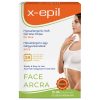 X-Epil Benzi cu ceară hipoalergenică pentru față - 12 buc