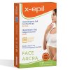 X-Epil Benzi cu ceară hipoalergenică pentru față - 12 buc