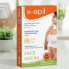 X-Epil Benzi cu ceară hipoalergenică pentru față - 12 buc