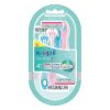 X-Epil Silky Fresh 4 buc. 3 lame rase de unică folosință pentru o piele catifelată.