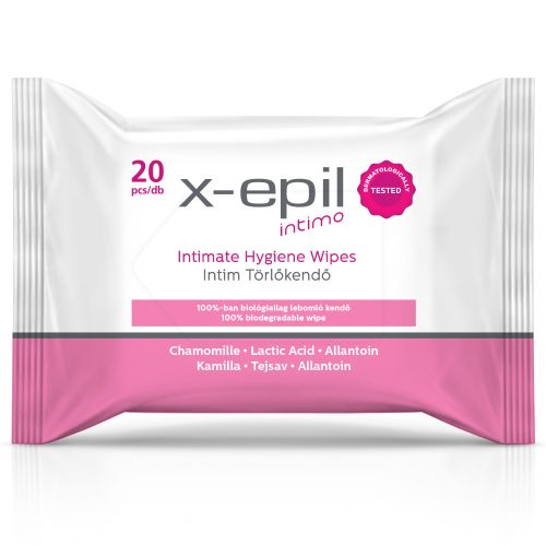 X-Epil Intimo Șervețele umede intime 20 bucăți