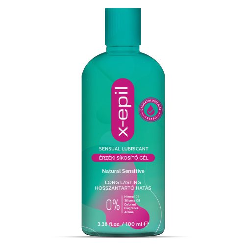 X-Epil Gel lubrifiant senzual Natural Sensitive 100ml pentru confortul tău intim