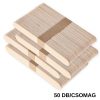 Spatule din lemn 11cm, 50 buc/cutie - Ideal pentru gătit cu stil!