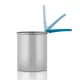 Castron metal cu maner pentru incalzitor ceara de 800 ml
