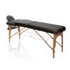 Masă de masaj pliabilă Master Wood, elegantă și practică pentru relaxare.
