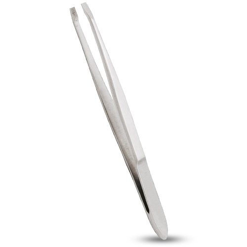 Tweezy pensetă dreptă pentru sprâncene din oțel inoxidabil subțire