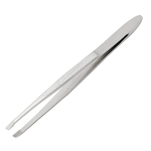 Tweezzy pensetă pentru sprâncene oblice din oțel inoxidabil
